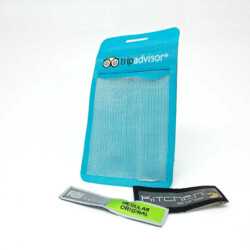 3D mesh, woven label