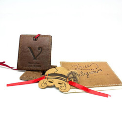 leather badges